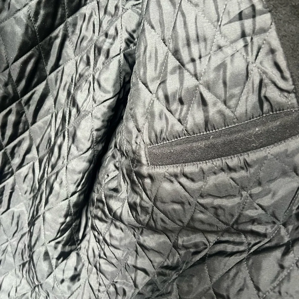 J CREW Quilted Wool‎ University Jacket Thinsulate Academia Classic Minimalist L